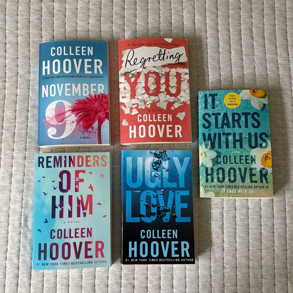 Colleen Hoover books